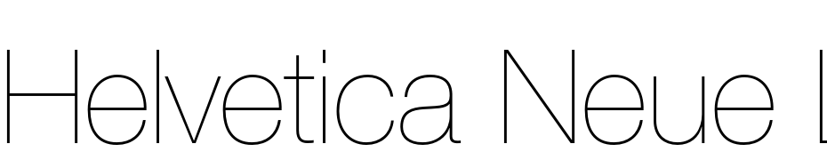 Helvetica Neue LT Std 25 Ultra Light Scarica Caratteri Gratis